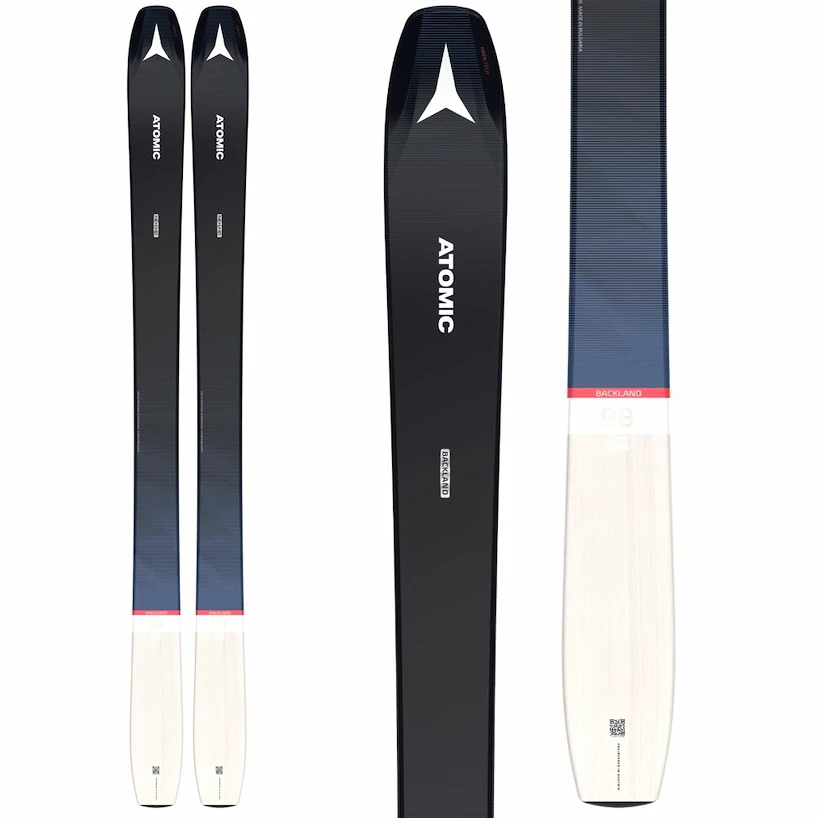 Tourski's Atomic  N Backland 98 W Kakhi/Grey 156 cm