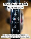Tubeless velglint PEATY'S  Rim tape 27 mm - 50 m roll (pts-hrt-50m-r27-6)