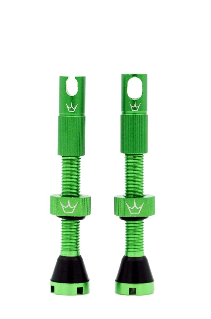 Tubeless ventiel PEATY'S  X chris king (mk2) emerald tubeless valves 42mm (ptv2-42-emr-12)