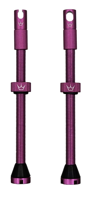 Tubeless ventiel PEATY'S  X chris king (mk2) punch tubeless valves - 80mm (ptv2-80-pun-12)