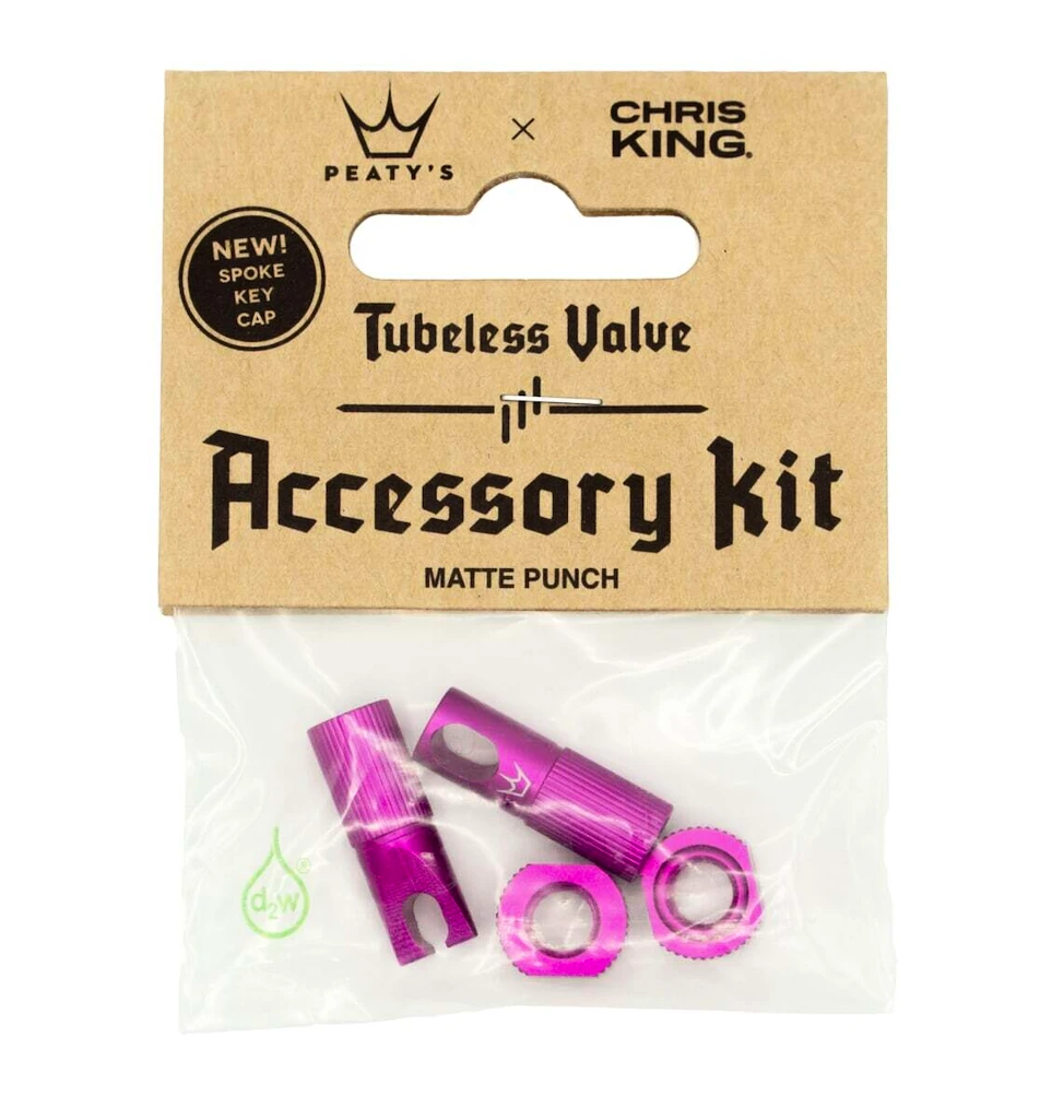 Tubeless ventiel PEATY'S  X chris king (mk2) punch tubeless valves accessory kit (ptv2-accs-pun-12)