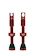 Tubeless ventiel PEATY'S  X chris king (mk2) red tubeless valves 42mm (ptv2-42-red-12)