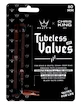 Tubeless ventiel PEATY'S  X chris king (mk2) red tubeless valves - 80mm (ptv2-80-red-12)