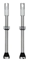 Tubeless ventiel PEATY'S  X chris king (mk2) silver tubeless valves - 80mm (ptv2-80-sil-12)