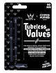 Tubeless ventiel PEATY'S  X chris king (mk2) slate tubeless valves - 80mm (ptv2-80-slt-12)