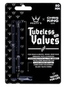 Tubeless ventiel PEATY'S  X chris king (mk2) slate tubeless valves - 80mm (ptv2-80-slt-12)
