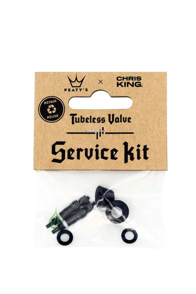 Tubeless ventiel PEATY'S  X chris king (mk2) tubeless valve service kit (ptv2-service-12)