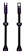 Tubeless ventiel PEATY'S  X chris king (mk2) violet tubeless valves - 80mm (ptv2-80-vlt-12)