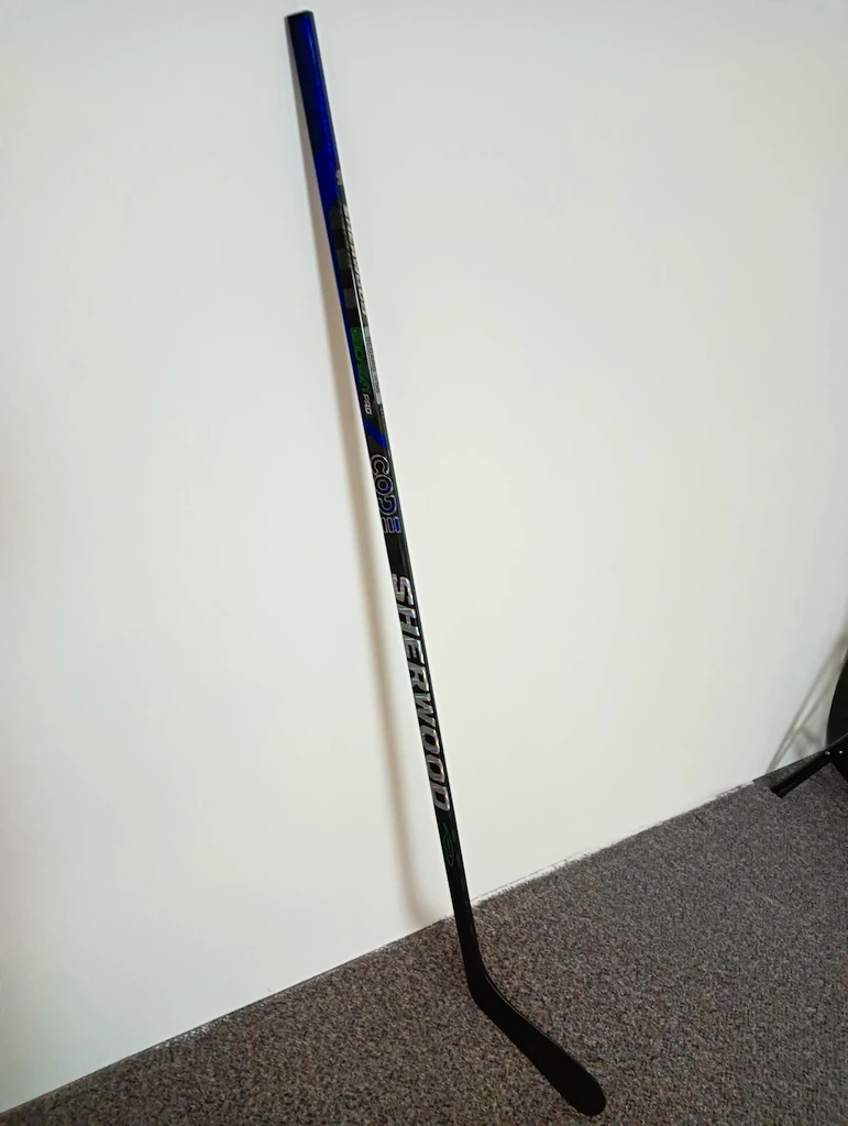 Tweedehands -  Composiet ijshockeystick SHER-WOOD Code Encrypt Pro Senior  PP92 linkerhand hieronder  flex 85