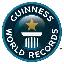 Thule opgenomen in het Guinness Book of Records