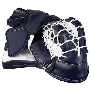 Vanghandschoen Bauer Supreme MVPRO White/Navy Intermediate linkerhand (regular)