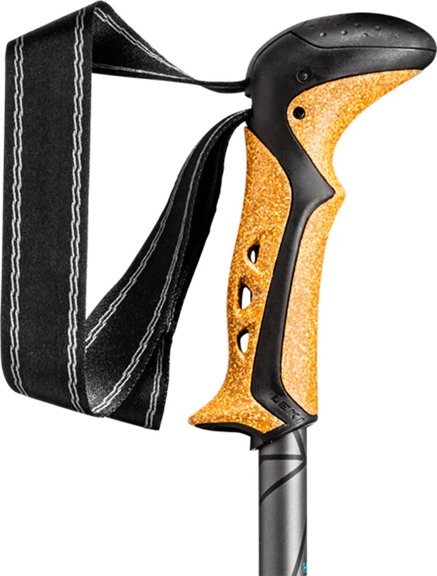 Wandelstokken Leki  Khumbu Lite AS, black-petrol-dark anthracite, 100 - 135 cm