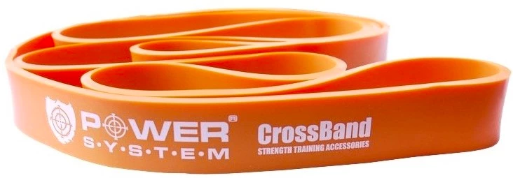 Weerstandsband Power System  Cross Band Level 2 oranje