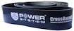 Weerstandsband Power System  Cross Band Level 5 Zwart