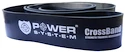 Weerstandsband Power System  Cross Band Level 5 Zwart