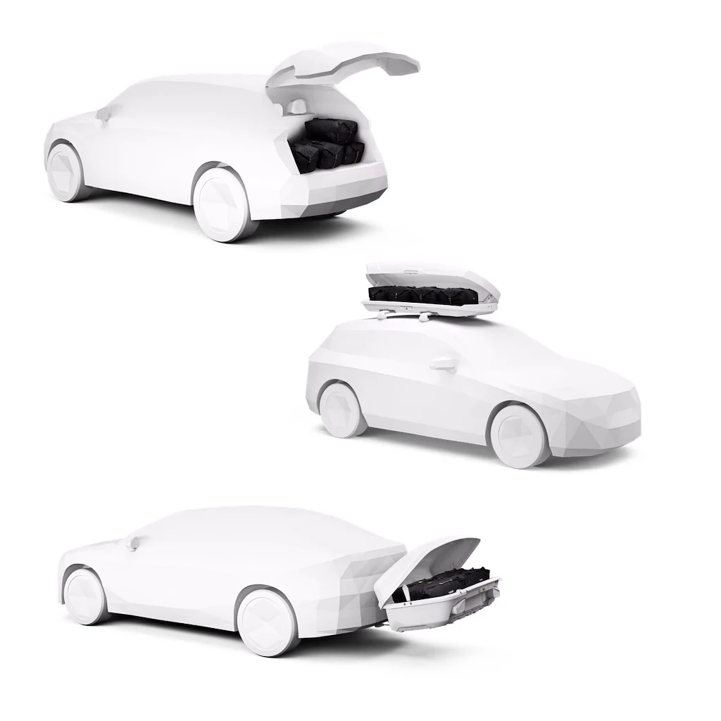 Zakken voor transportdozen Thule GoPack Duffel Set 800604