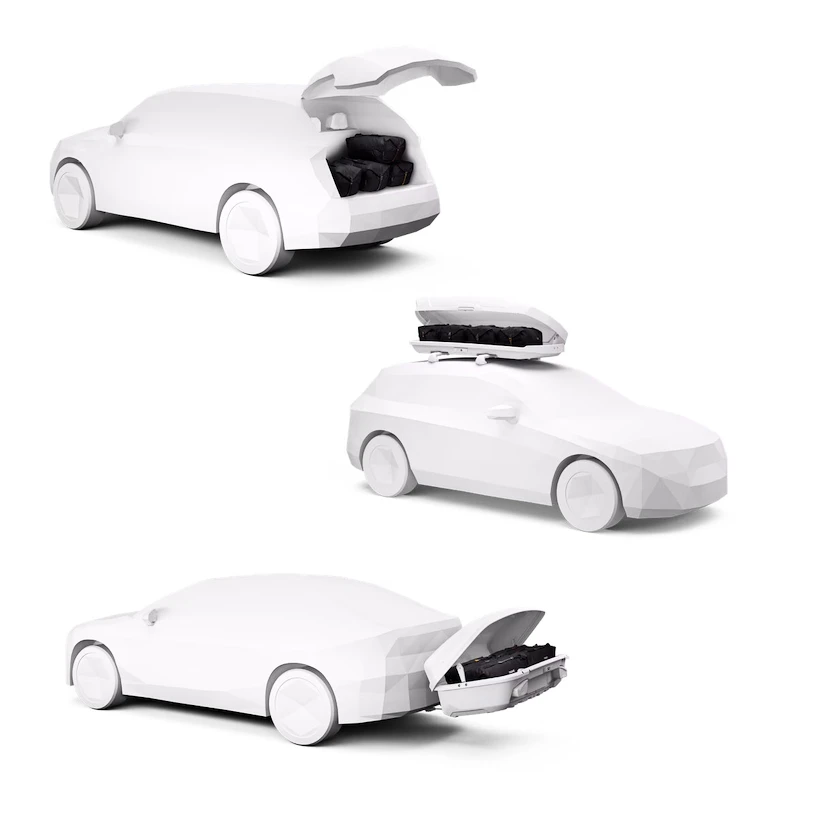 Zakken voor transportdozen Thule GoPack Duffel Set 800604