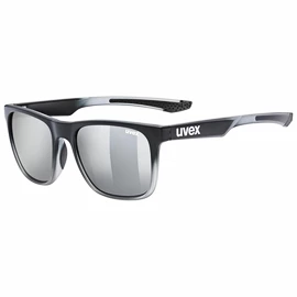 Zonnebril Uvex LGL 42 Black Transparent/Mirror Silver (2916)