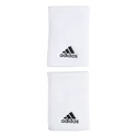 Zweetbandjes adidas  Tennis Wristband Large White