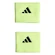 Zweetbandjes adidas  Tennis Wristband S Luclem/Black