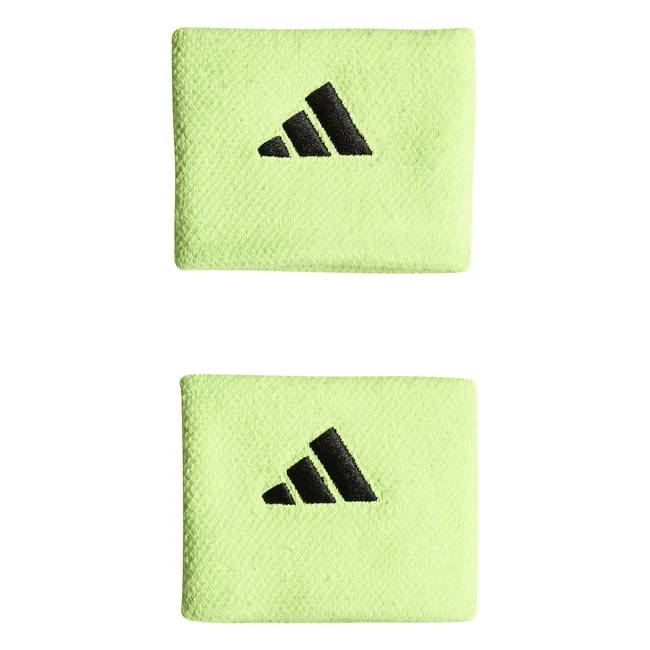 Zweetbandjes adidas  Tennis Wristband S Luclem/Black