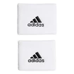 Zweetbandjes adidas  Tennis Wristband Small White