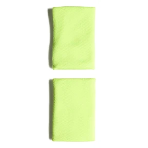 Zweetbandjes adidas  Tennis Wristbands Large Lucid Lemon