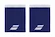 Zweetbandjes Babolat  Logo Jumbo Wristband Sodalite Blue