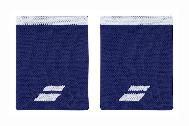 Zweetbandjes Babolat  Logo Jumbo Wristband Sodalite Blue