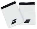 Zweetbandjes Babolat  Logo Jumbo Wristband White (2 Pack)