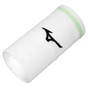 Zweetbandjes Mizuno  Wristband Long With Line White/Neo Mint