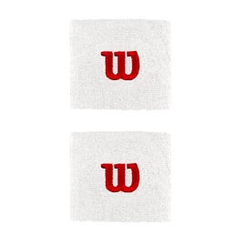 Zweetbandjes Wilson Wristband 2.5´´ White (2 Pack)